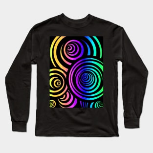 Color Whirl 3D Long Sleeve T-Shirt